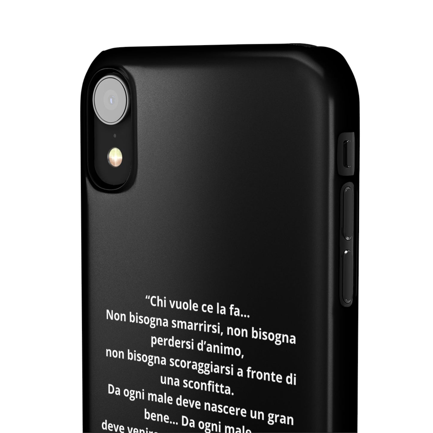 Cover Snap iPhone Silvio Motivazione - ChicGallery