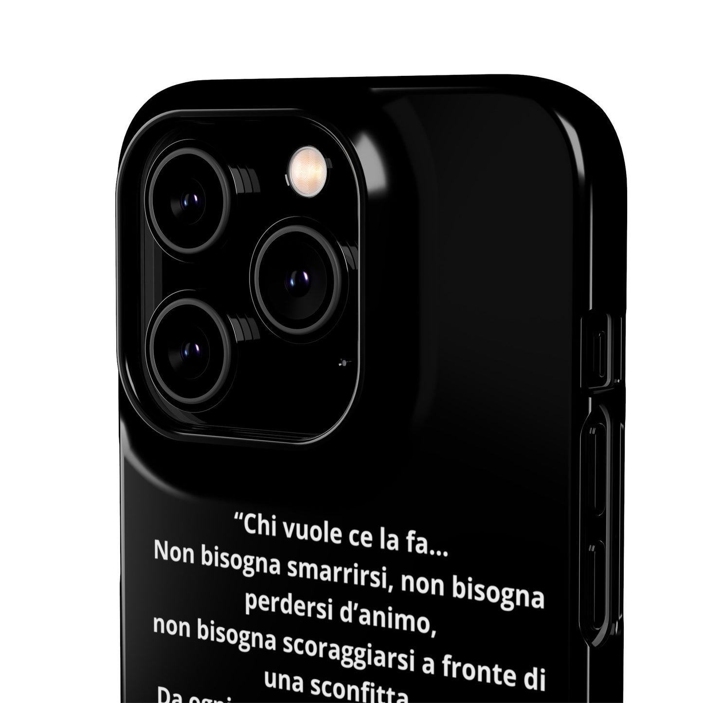 Cover Snap iPhone Silvio Motivazione - ChicGallery