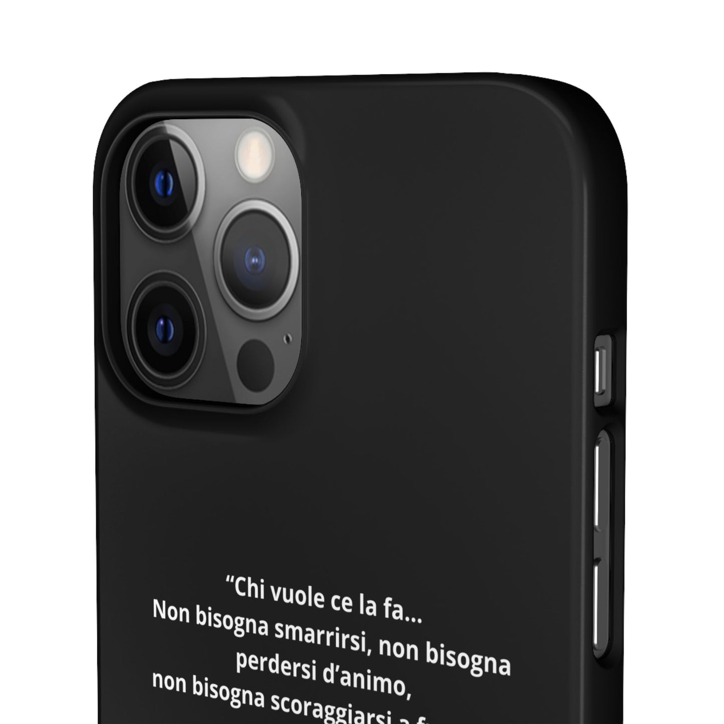 Cover Snap iPhone Silvio Motivazione - ChicGallery