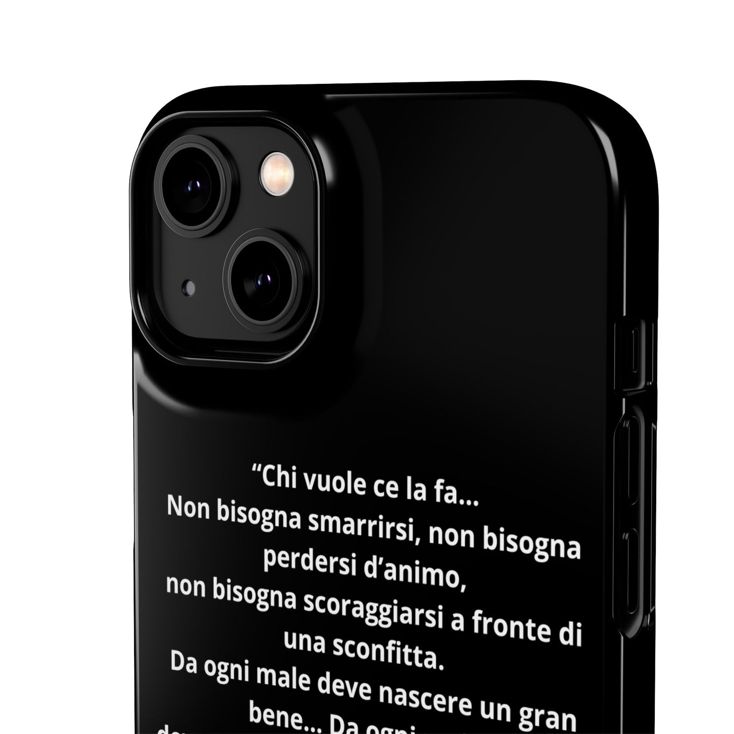 Cover Snap iPhone Silvio Motivazione - ChicGallery