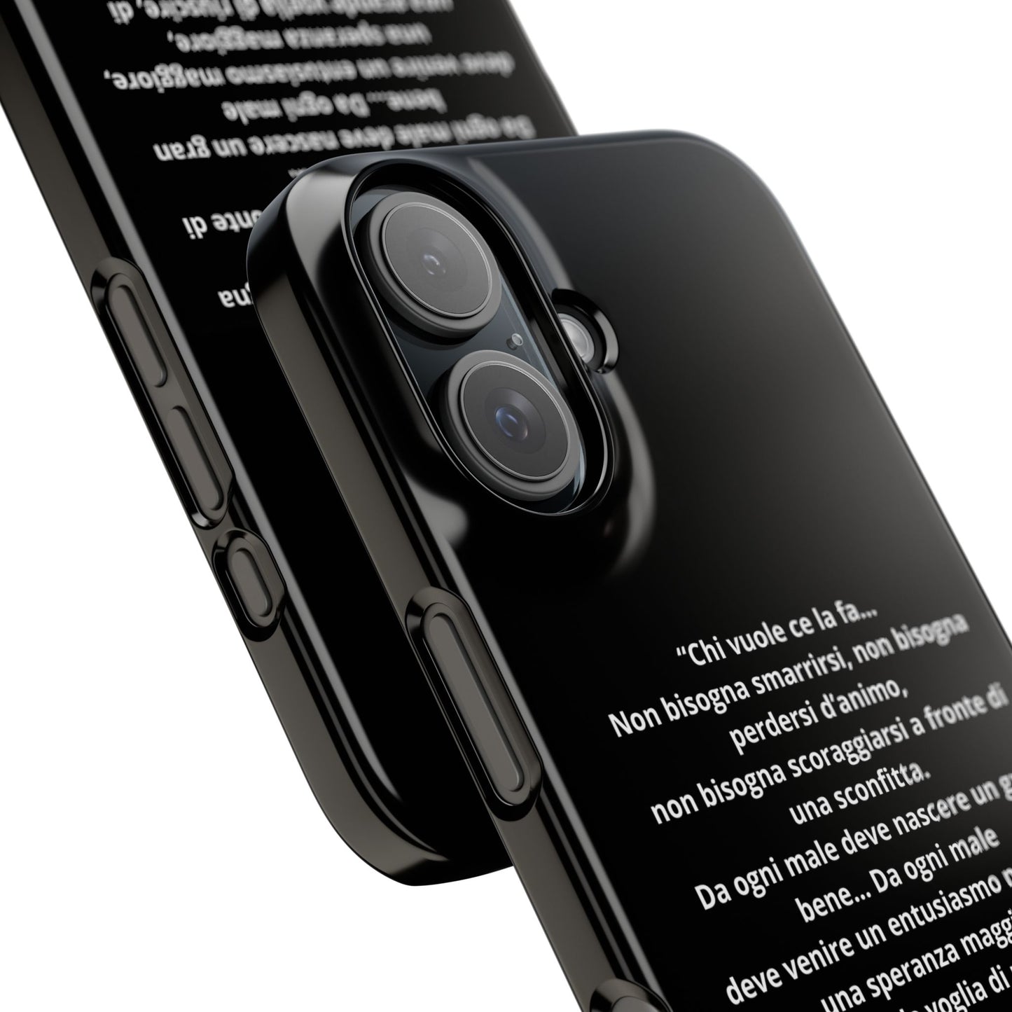 Cover Snap iPhone Silvio Motivazione - ChicGallery