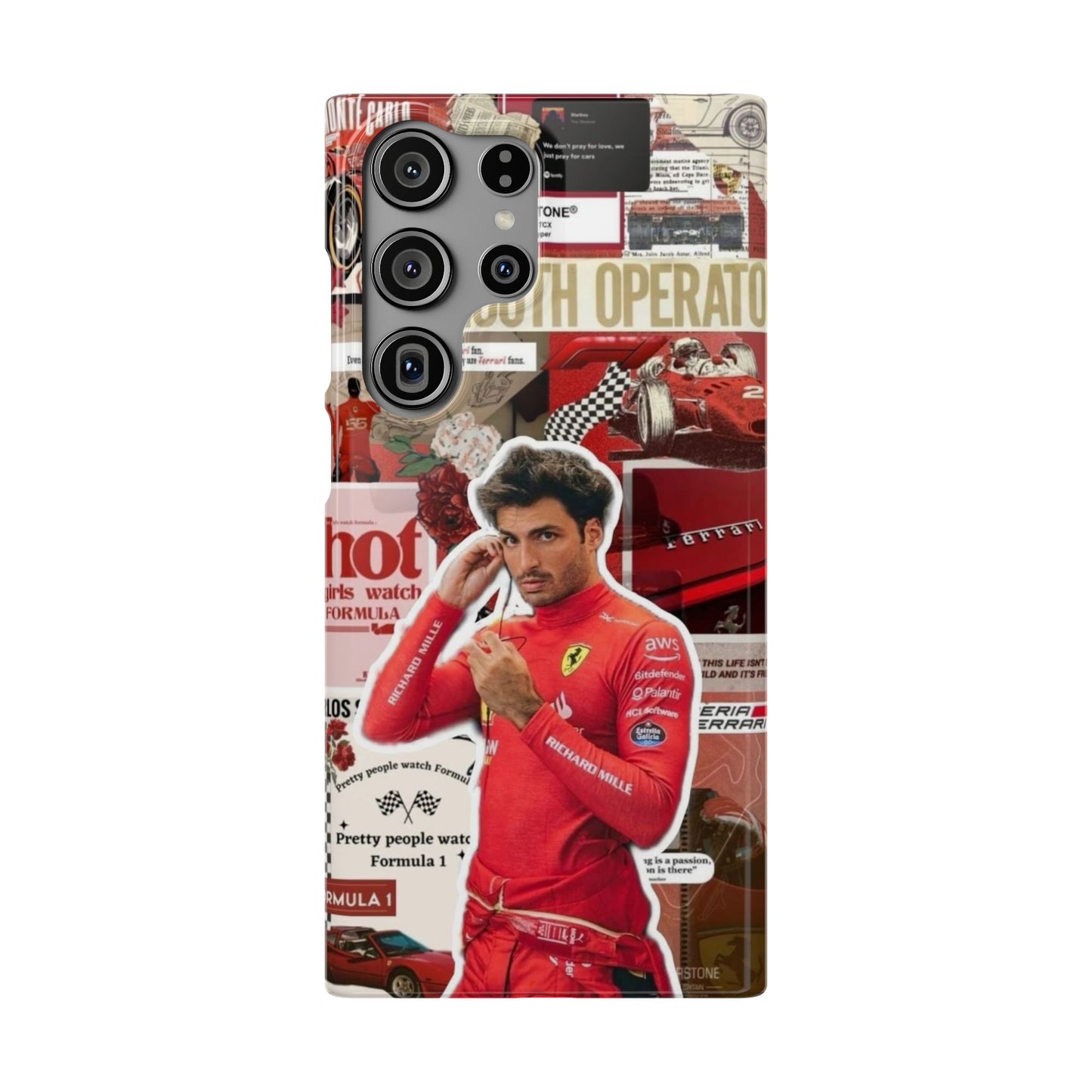 Cover Samsung Carlos Sainz Jr - ChicGallery