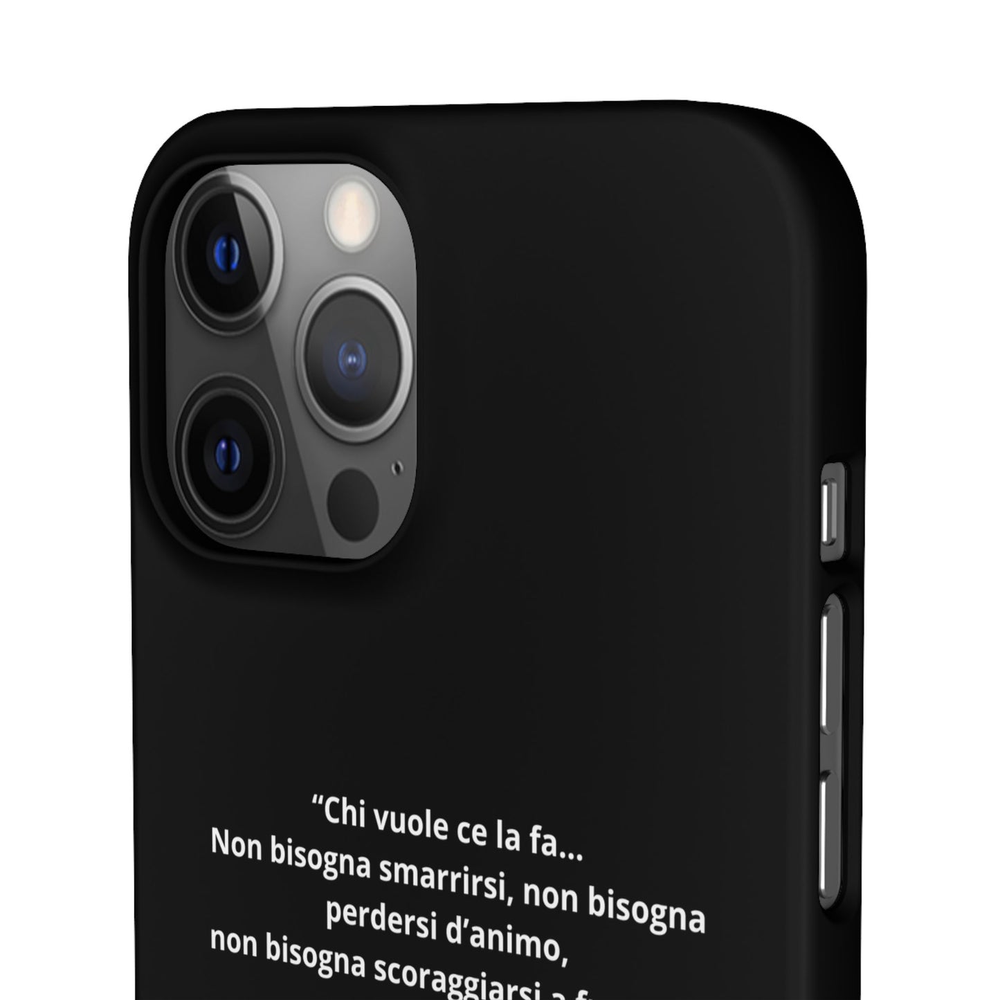 Cover Snap iPhone Silvio Motivazione - ChicGallery