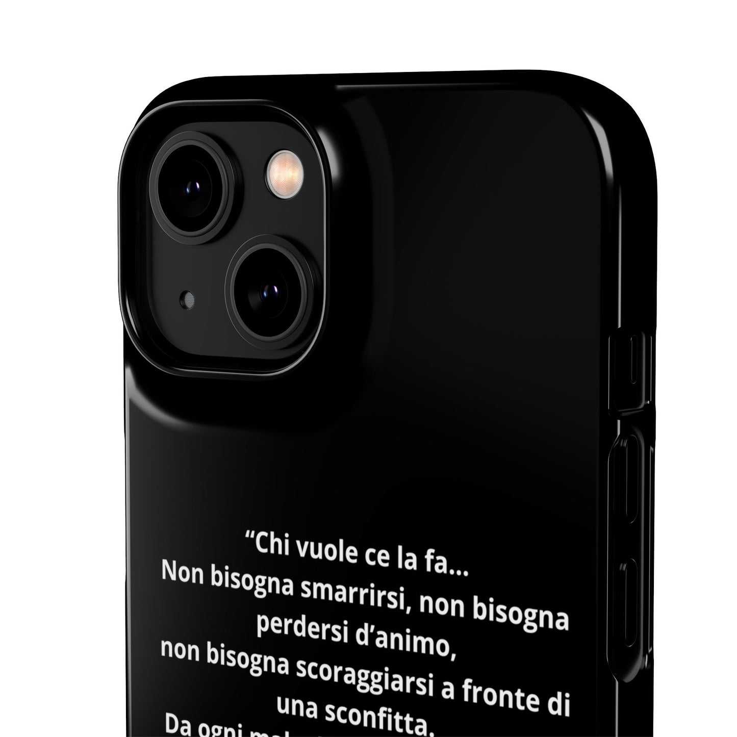 Cover Snap iPhone Silvio Motivazione - ChicGallery