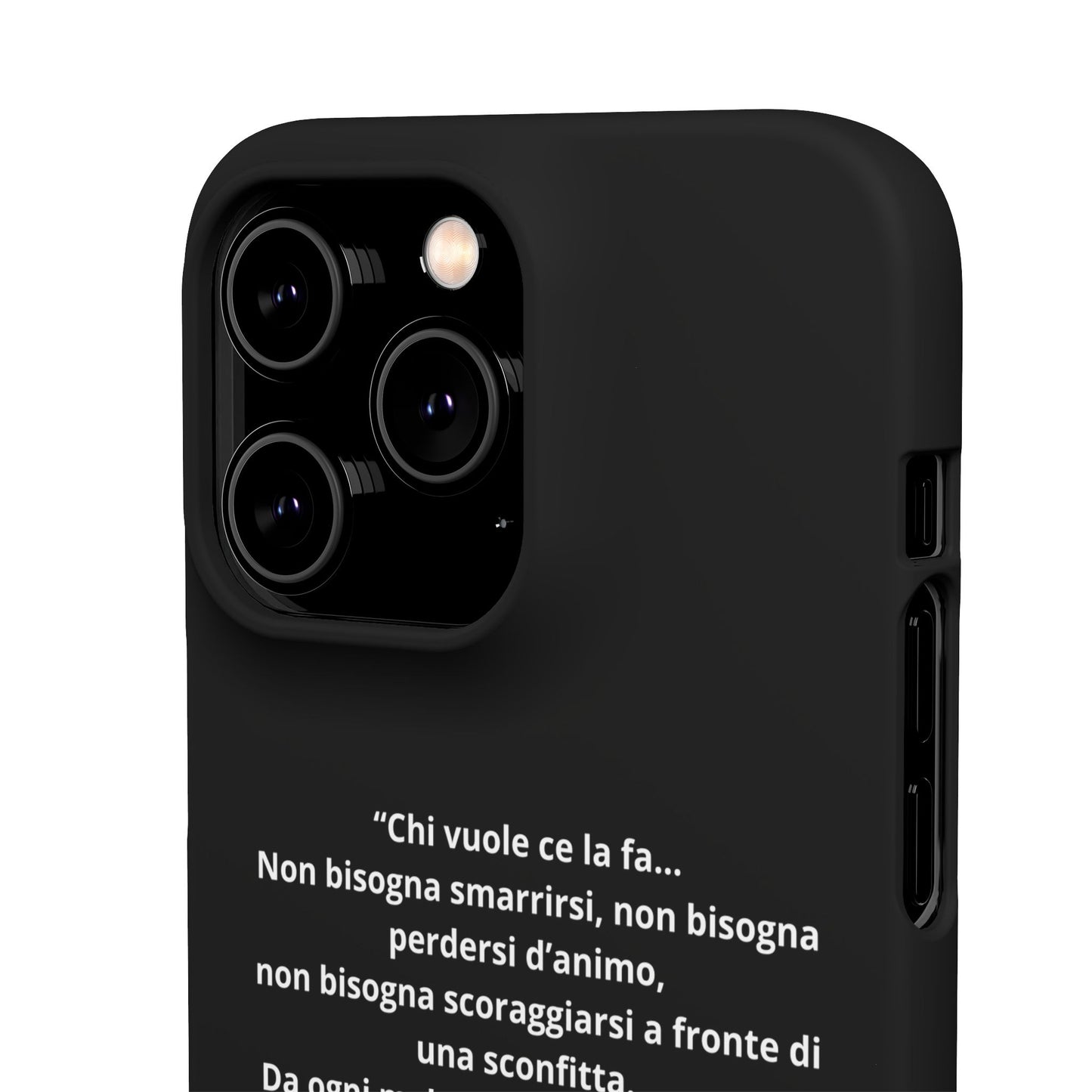 Cover Snap iPhone Silvio Motivazione - ChicGallery