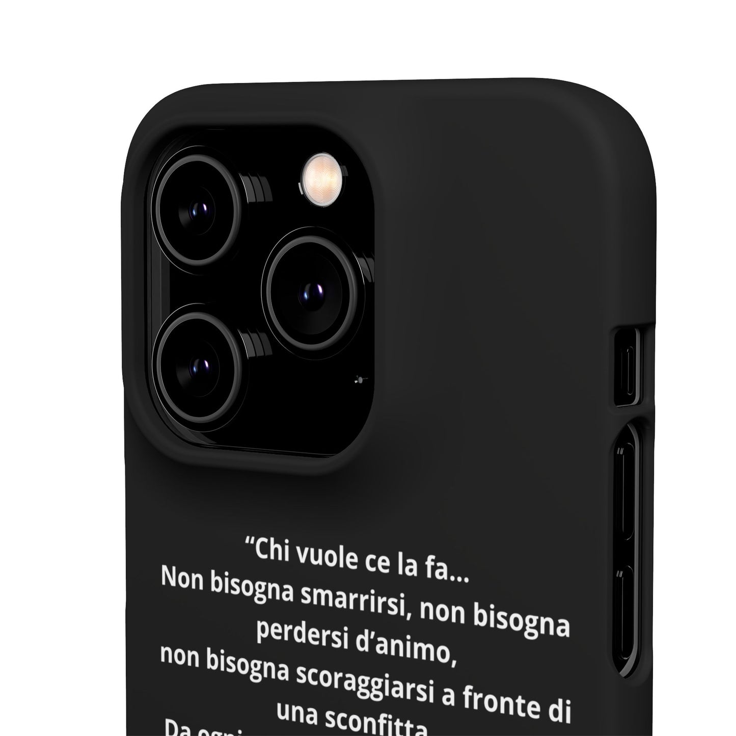 Cover Snap iPhone Silvio Motivazione - ChicGallery
