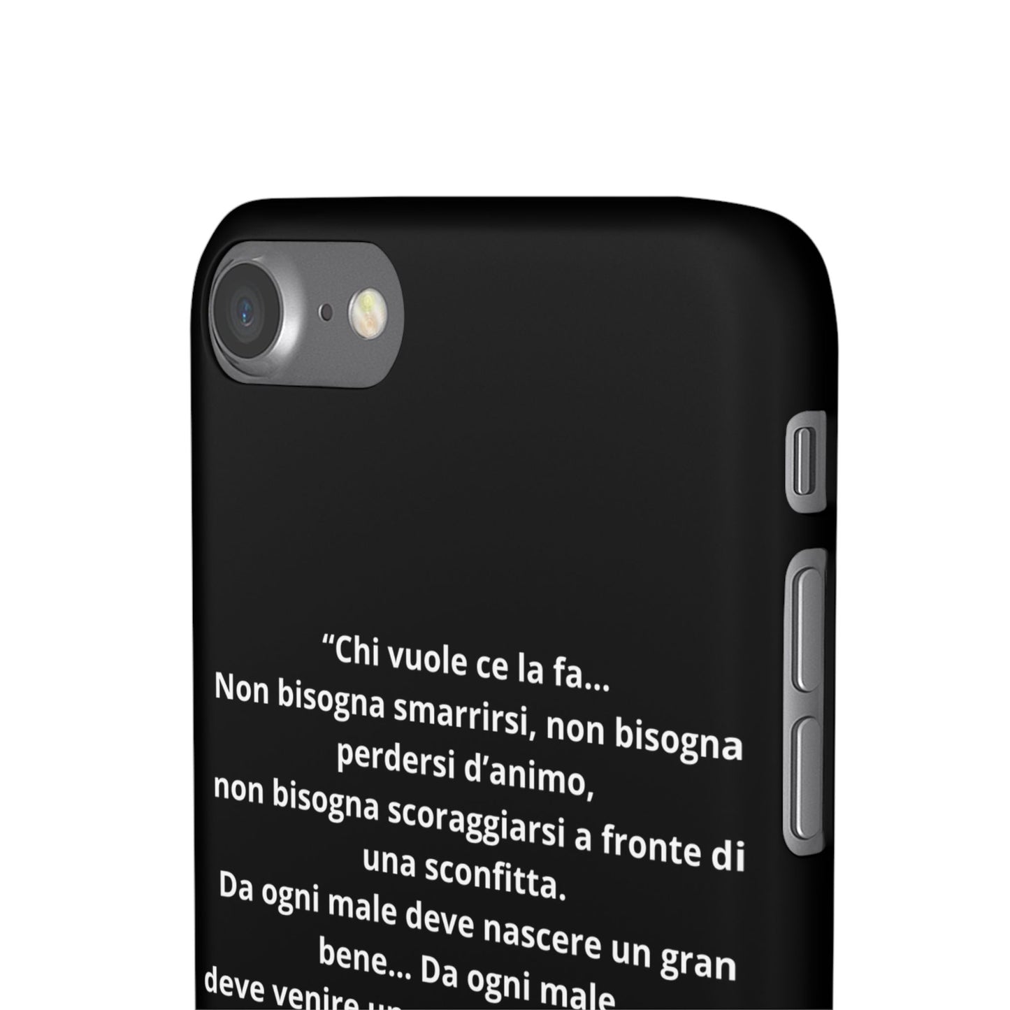 Cover Snap iPhone Silvio Motivazione - ChicGallery