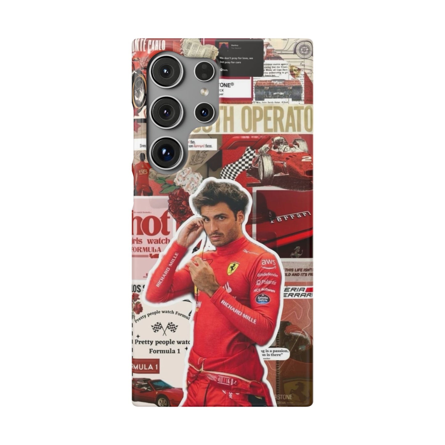 Cover Samsung Carlos Sainz Jr - ChicGallery