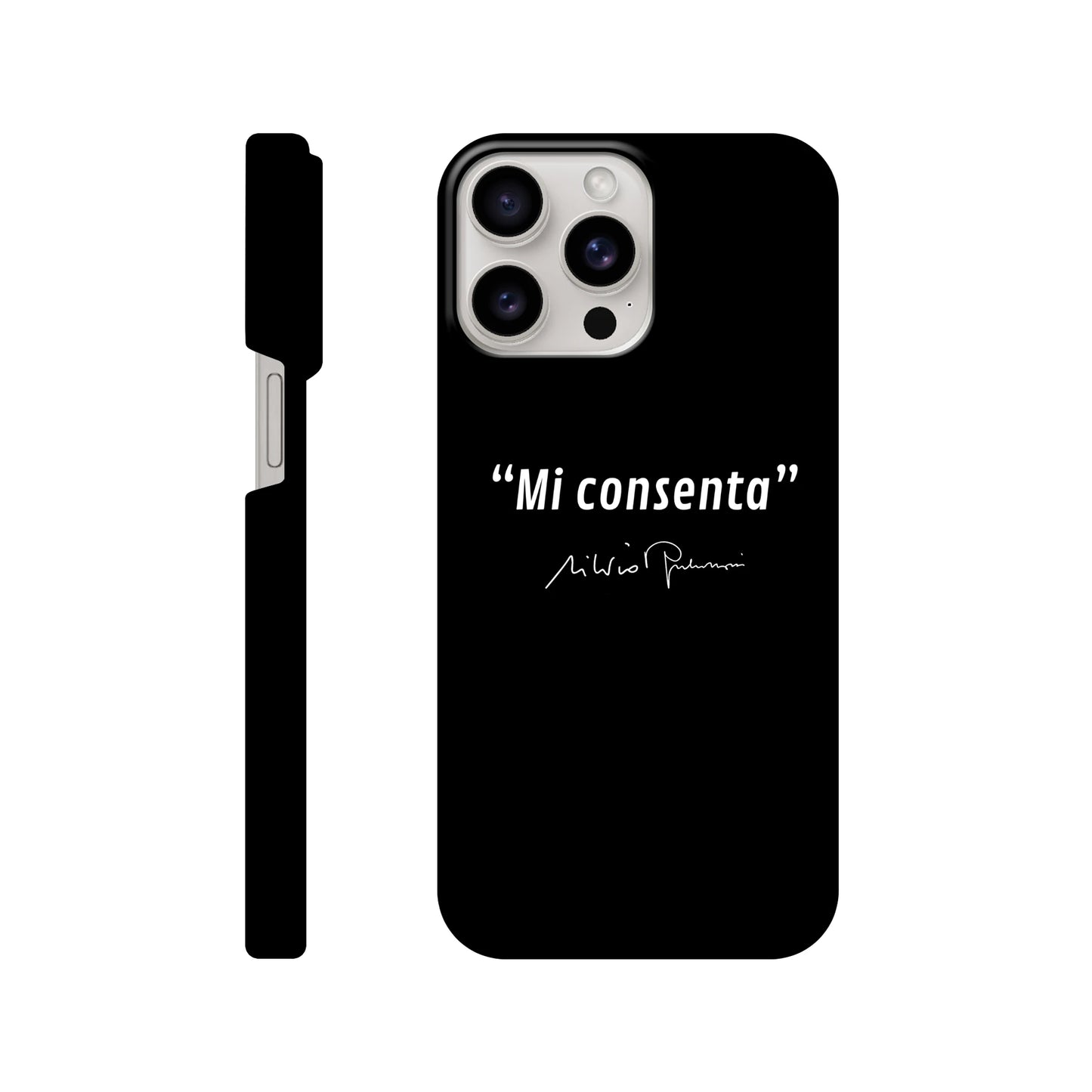Cover iPhone Silvio "Mi consenta" - ChicGallery