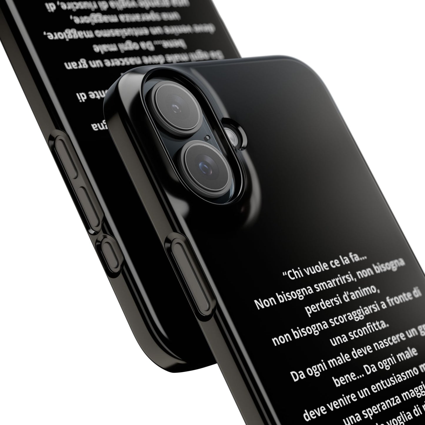 Cover Snap iPhone Silvio Motivazione - ChicGallery