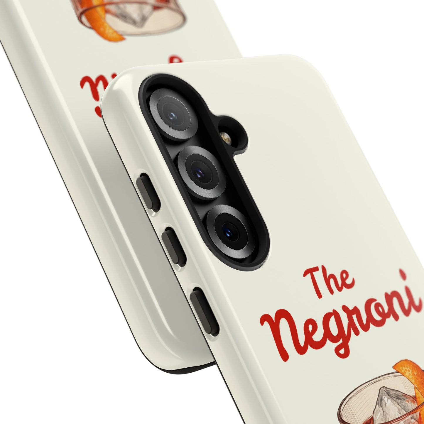 "The Negroni" Aesthetic Phone Case | Iconic Cocktail Cover for iPhone & Samsung