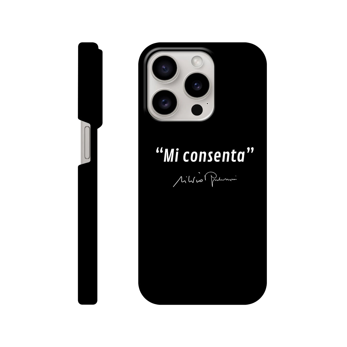 Cover iPhone Silvio "Mi consenta" - ChicGallery