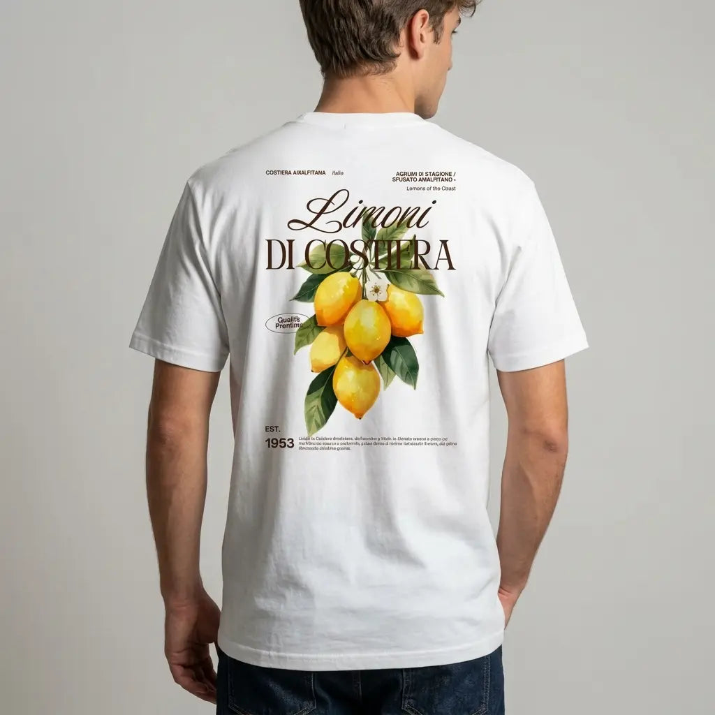 T-shirt "Limoni di Costiera" — Riviera