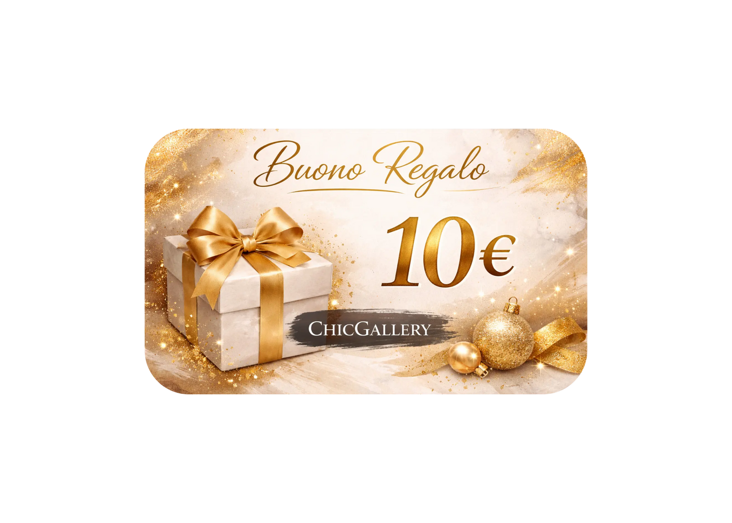 Gift card ChicGallery da 10 euro – buono regalo digitale