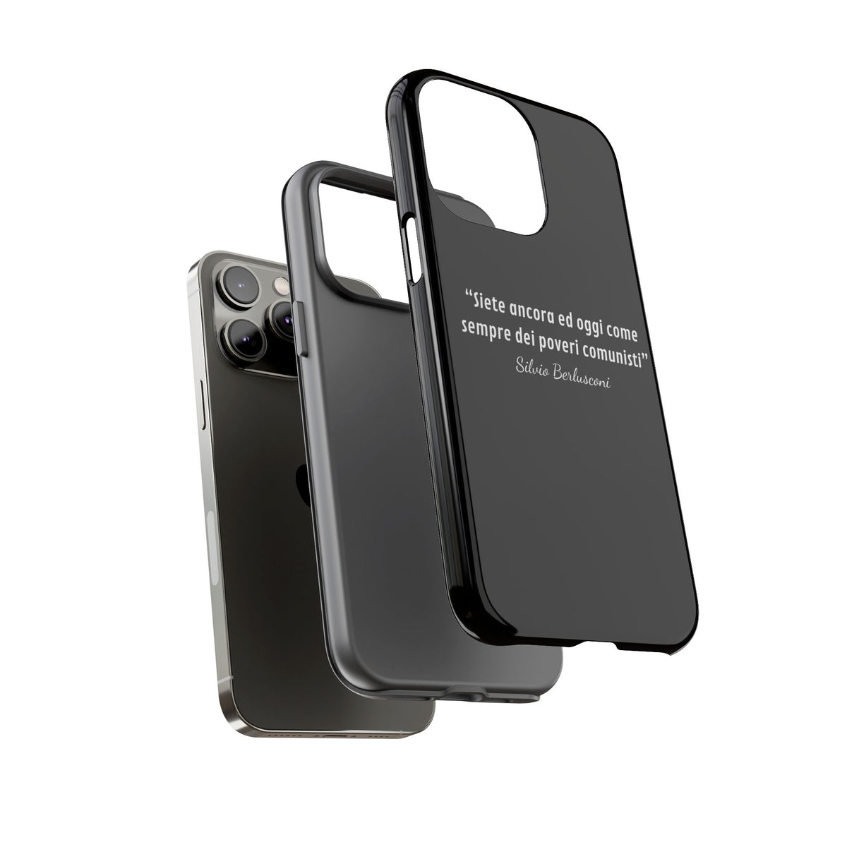 Cover iPhone Cit. Silvio Berlusconi iPhone/Samsung