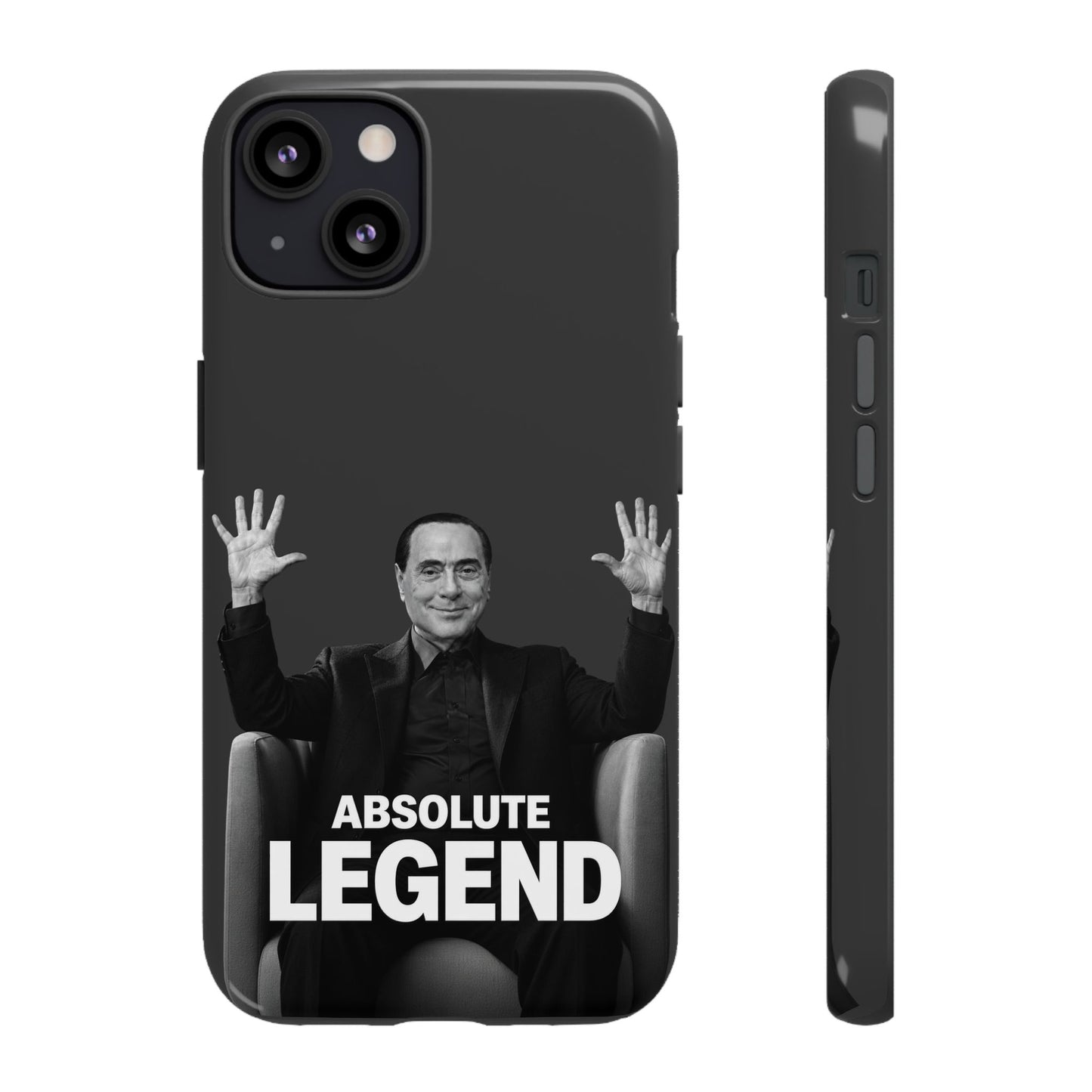 Cover "Absolute Legend" Silvio Berlusconi | iPhone e Samsung