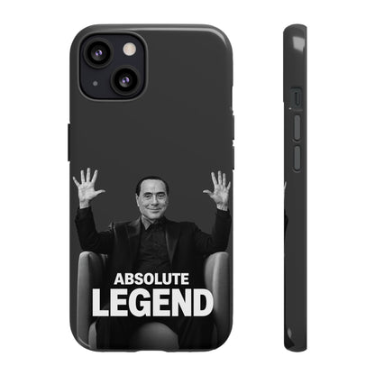 Cover "Absolute Legend" Silvio Berlusconi | iPhone e Samsung