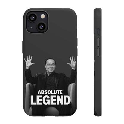 Cover "Absolute Legend" Silvio Berlusconi | iPhone e Samsung