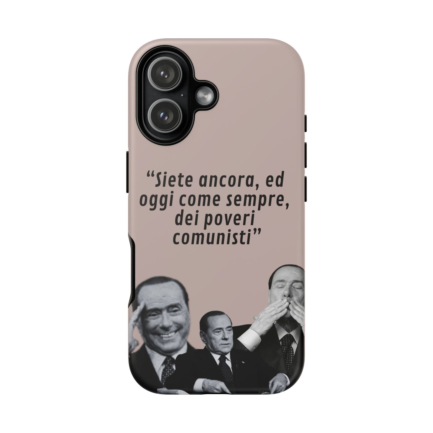 Cover "Poveri Comunisti" Berlusconi | iPhone e Samsung – Chic Gallery