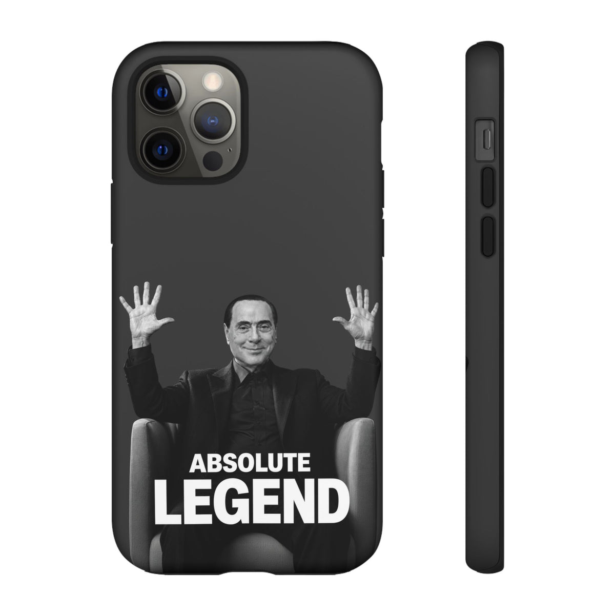 Cover "Absolute Legend" Silvio Berlusconi | iPhone e Samsung