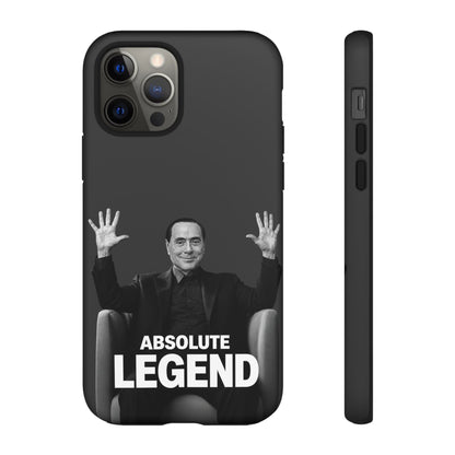 Cover "Absolute Legend" Silvio Berlusconi | iPhone e Samsung