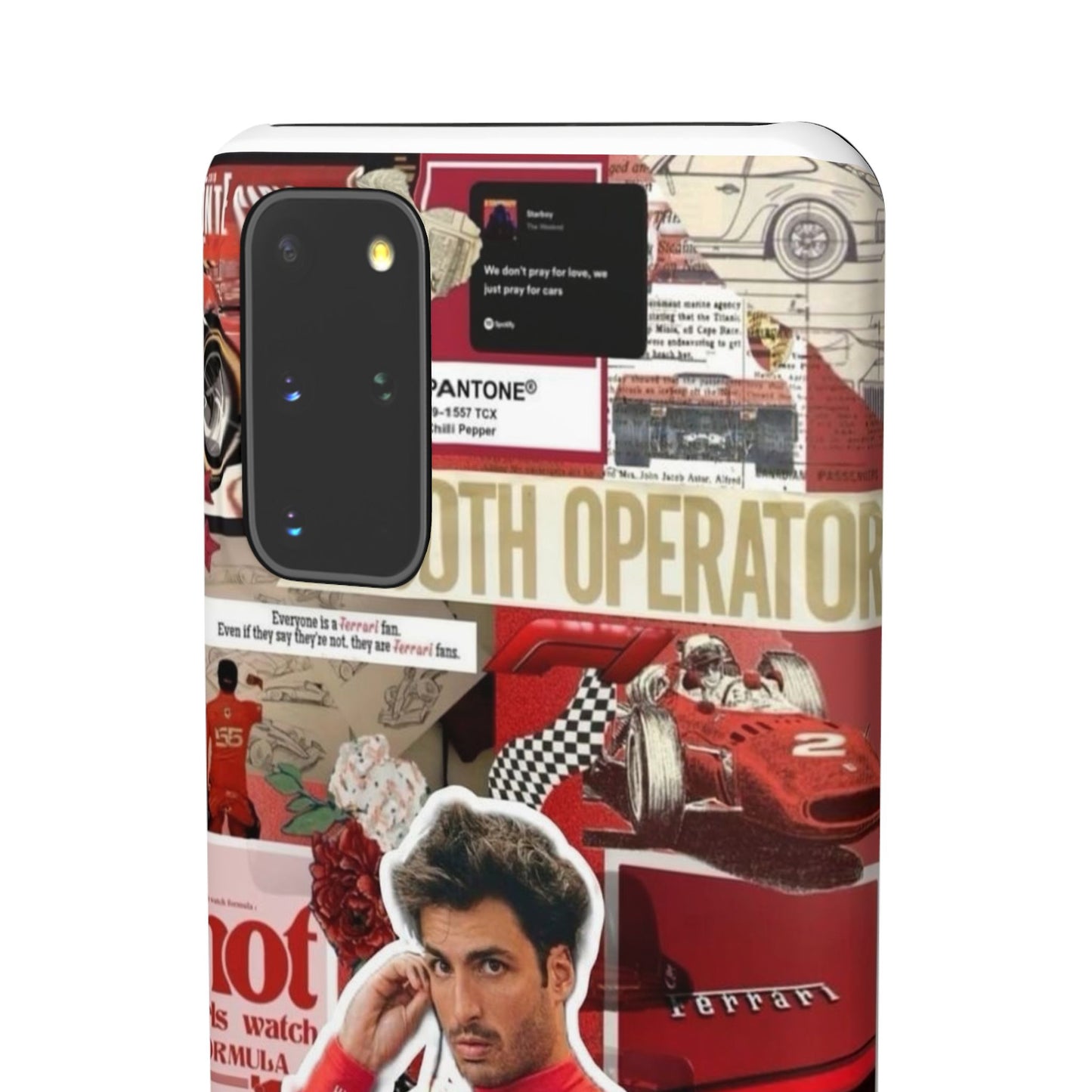 Cover Samsung Carlos Sainz Jr - ChicGallery