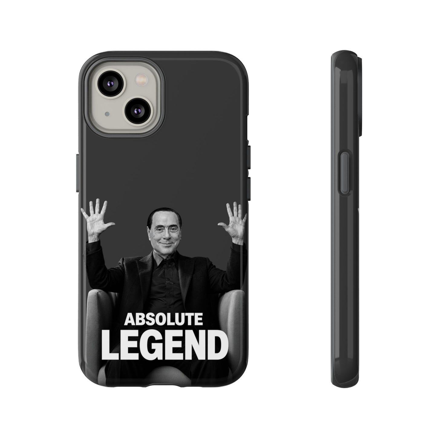 Cover "Absolute Legend" Silvio Berlusconi | iPhone e Samsung