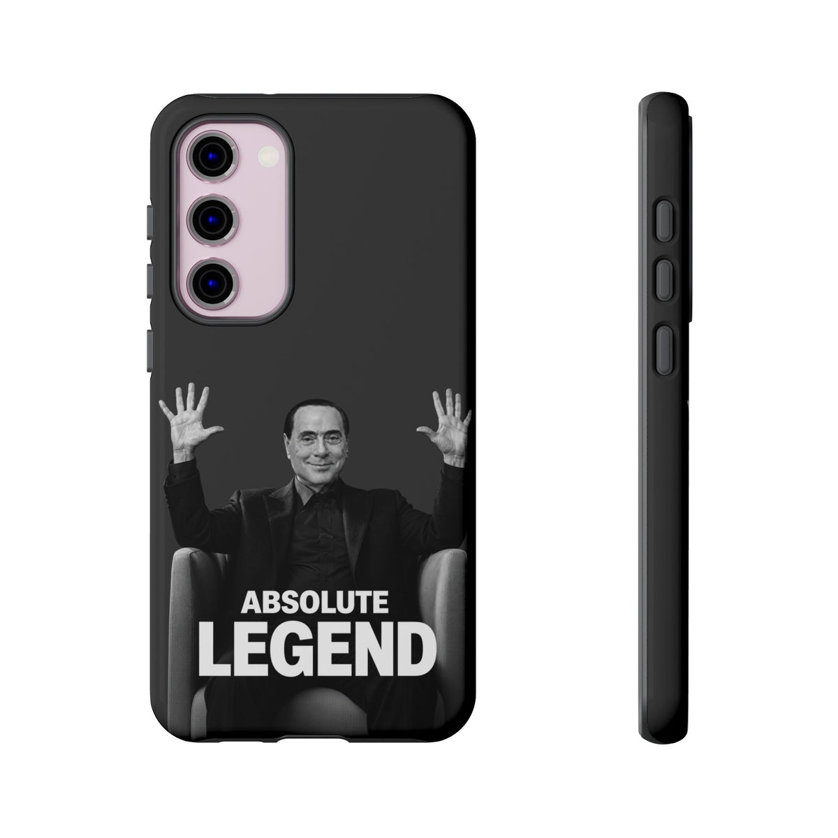 Cover "Absolute Legend" Silvio Berlusconi | iPhone e Samsung