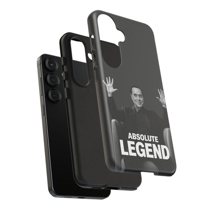 Cover "Absolute Legend" Silvio Berlusconi | iPhone e Samsung