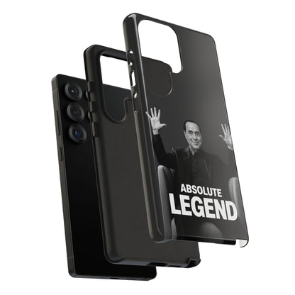 Cover "Absolute Legend" Silvio Berlusconi | iPhone e Samsung