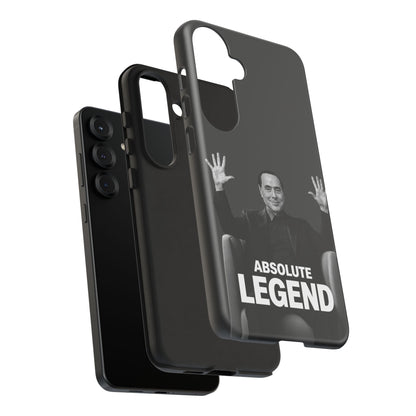 Cover "Absolute Legend" Silvio Berlusconi | iPhone e Samsung
