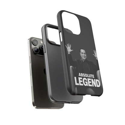 Cover "Absolute Legend" Silvio Berlusconi | iPhone e Samsung