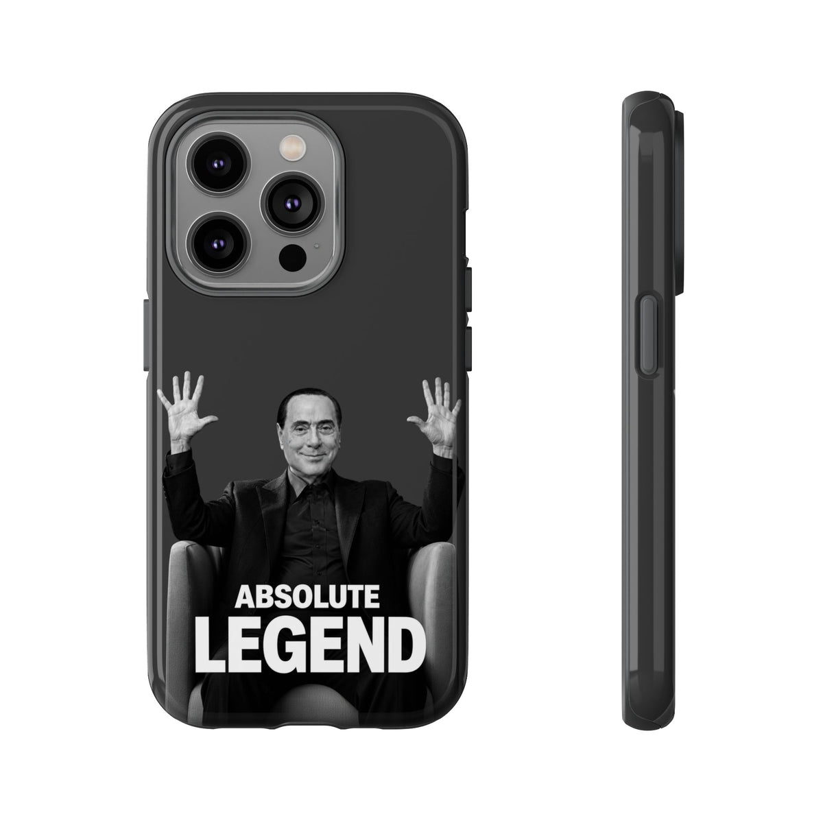 Cover "Absolute Legend" Silvio Berlusconi | iPhone e Samsung