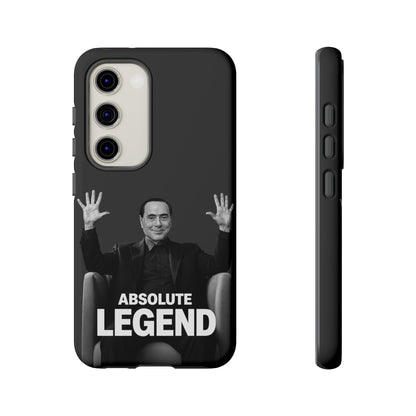 Cover "Absolute Legend" Silvio Berlusconi | iPhone e Samsung