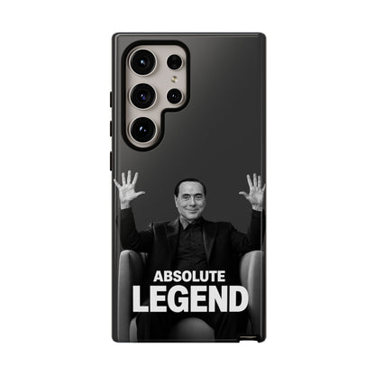 Cover "Absolute Legend" Silvio Berlusconi | iPhone e Samsung