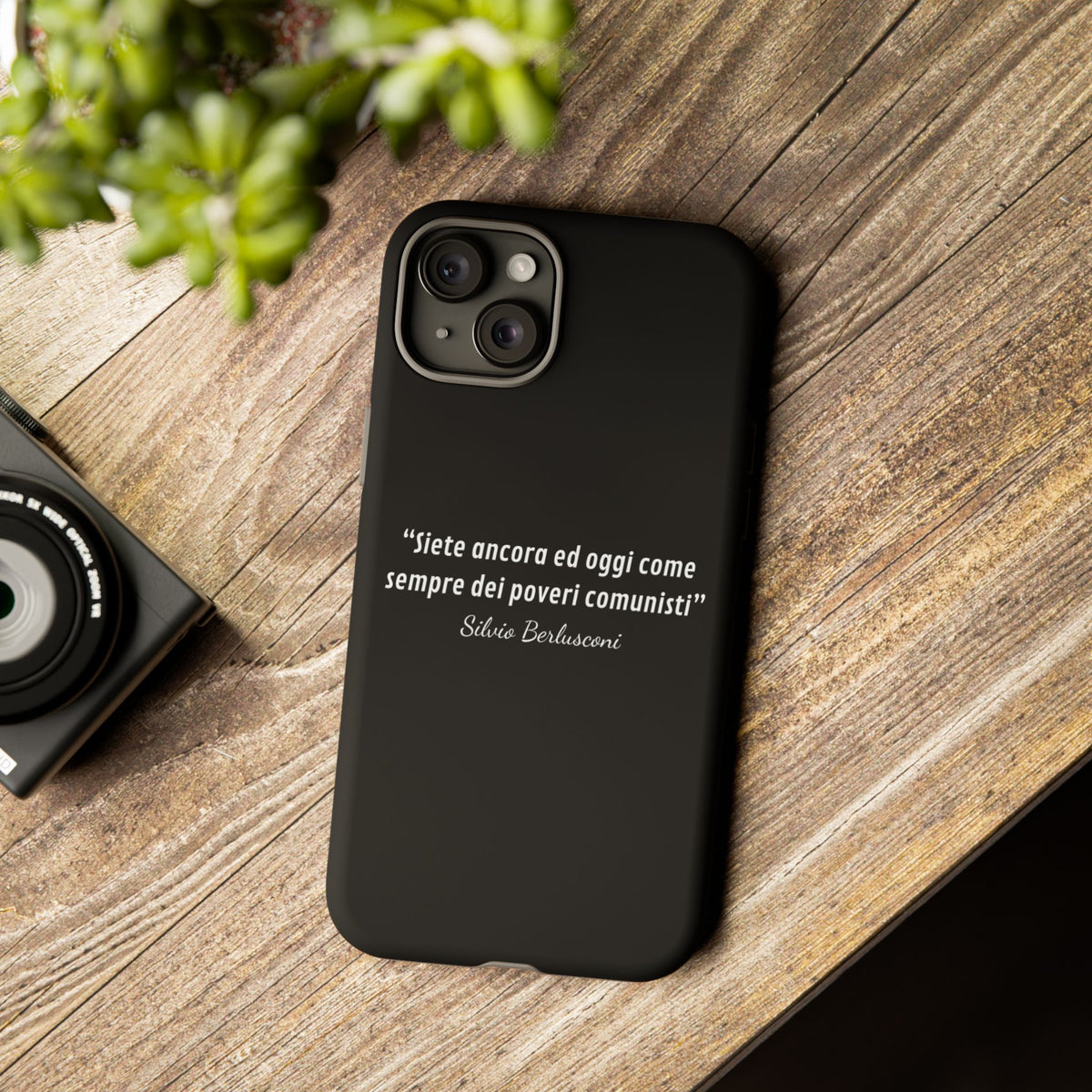 Cover iPhone Cit. Silvio Berlusconi iPhone/Samsung
