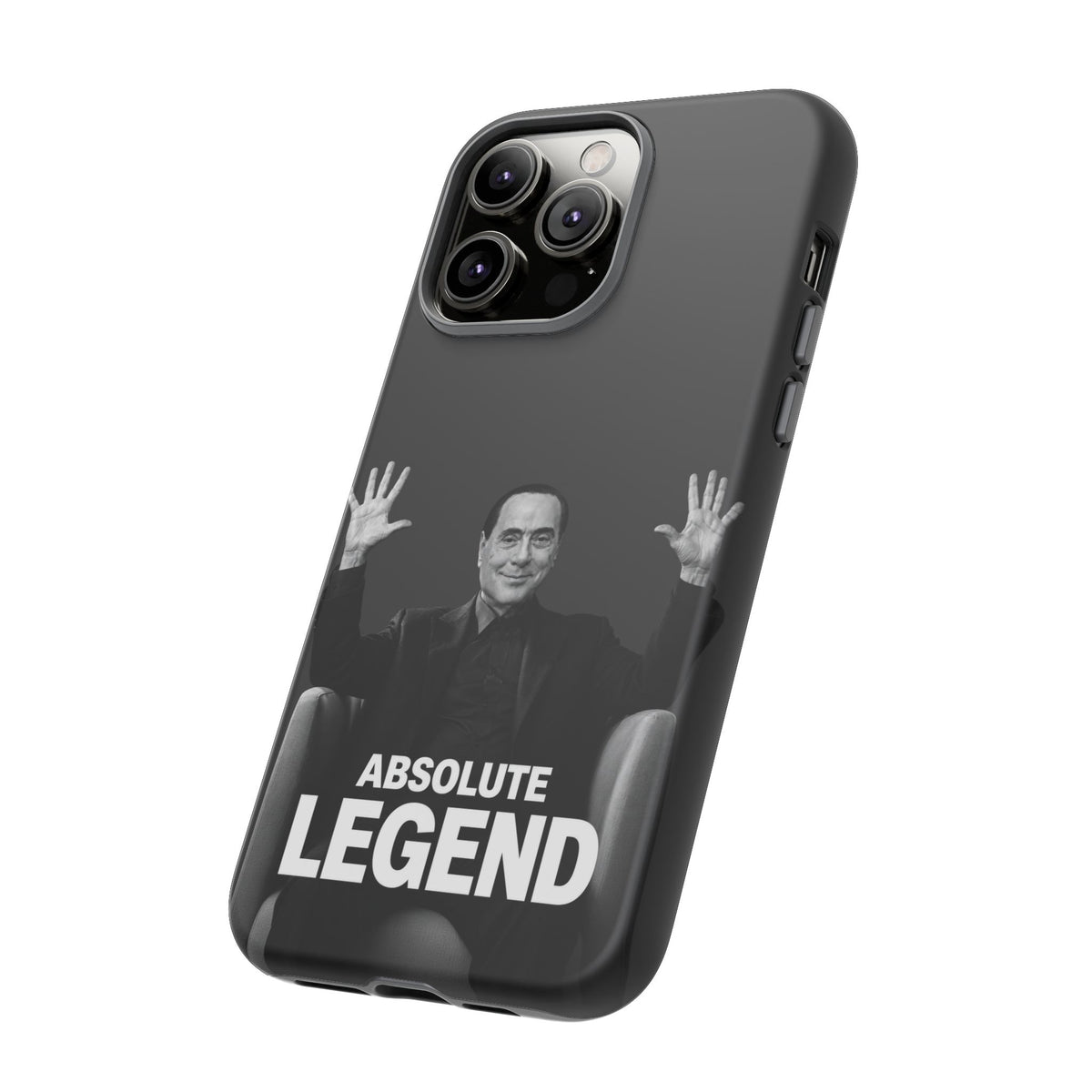 Cover "Absolute Legend" Silvio Berlusconi | iPhone e Samsung