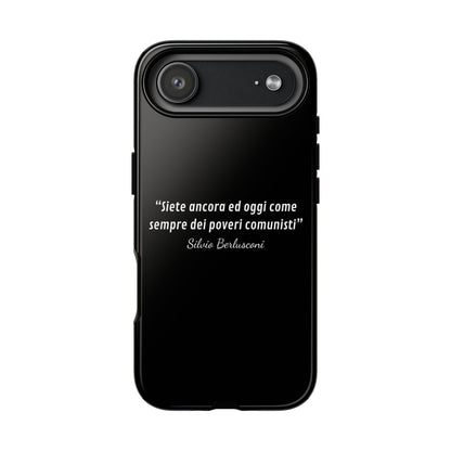 Cover iPhone Cit. Silvio Berlusconi iPhone/Samsung