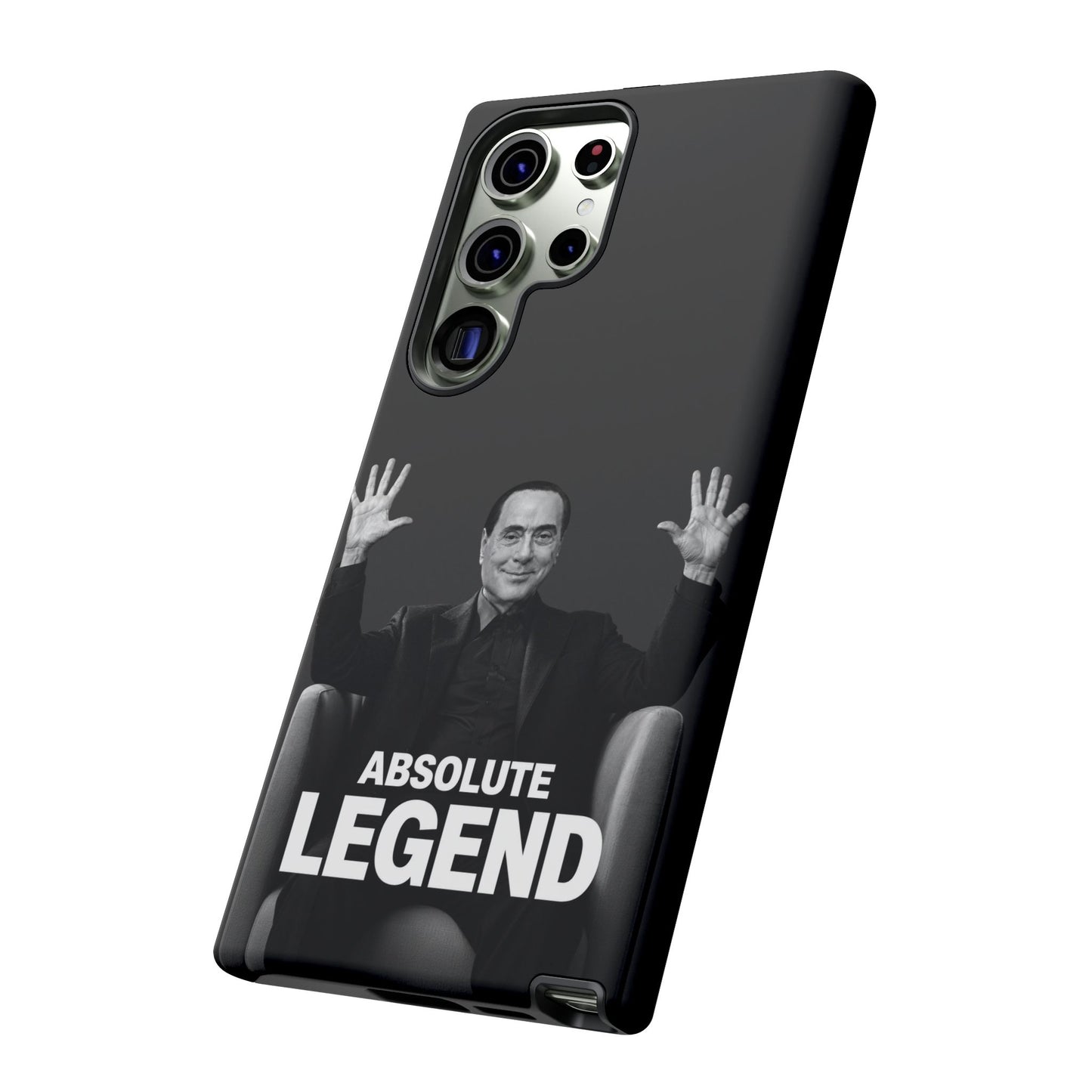 Cover "Absolute Legend" Silvio Berlusconi | iPhone e Samsung