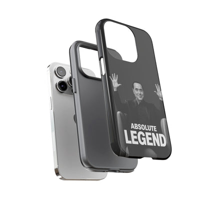 Cover "Absolute Legend" Silvio Berlusconi | iPhone e Samsung