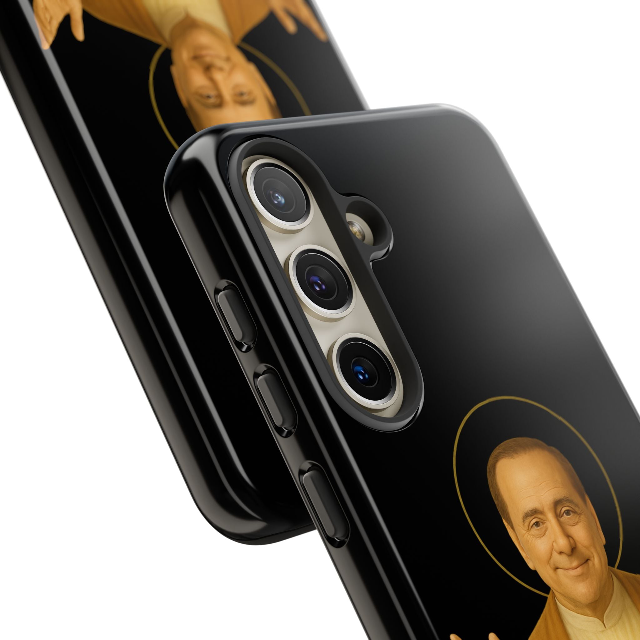 Cover iPhone/Samsung San Silvio Berlusconi