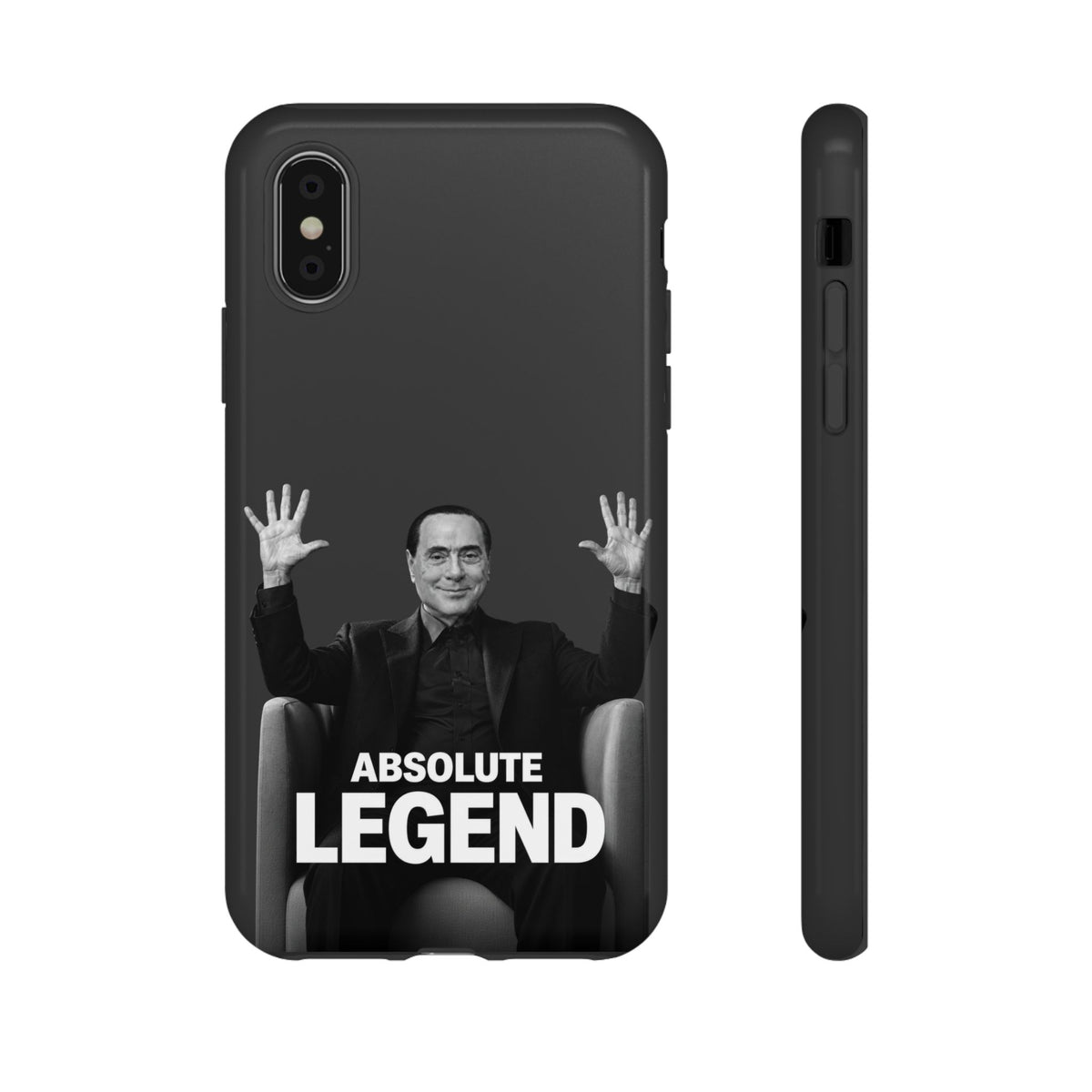 Cover "Absolute Legend" Silvio Berlusconi | iPhone e Samsung