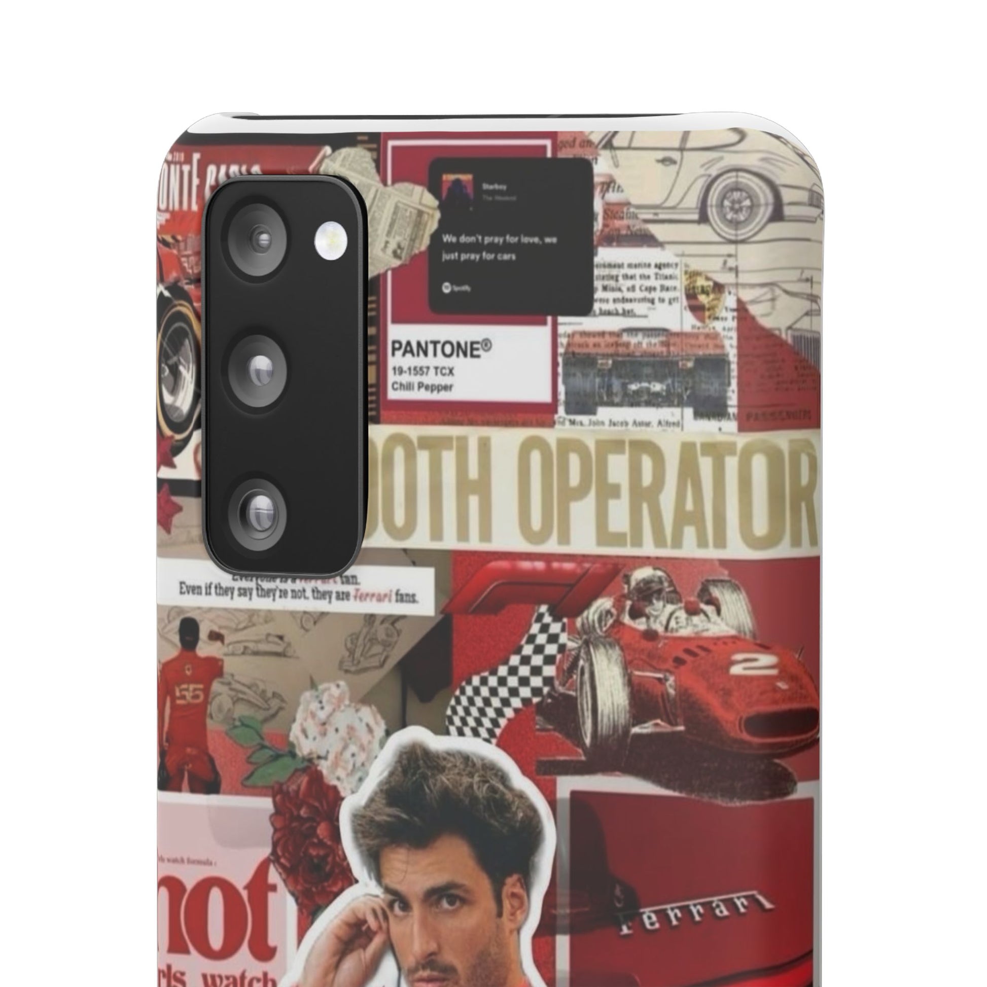 Cover Samsung Carlos Sainz Jr - ChicGallery