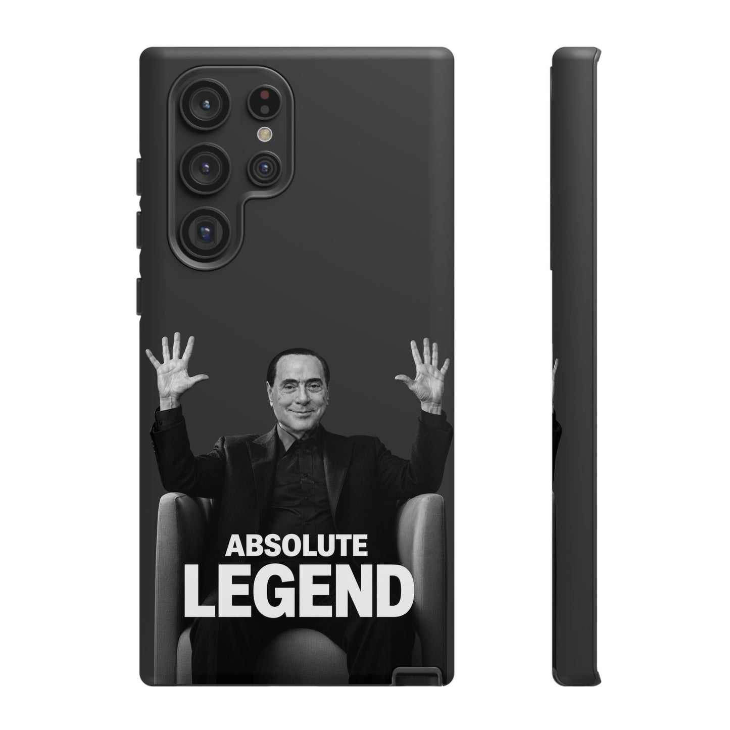 Cover "Absolute Legend" Silvio Berlusconi | iPhone e Samsung