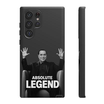 Cover "Absolute Legend" Silvio Berlusconi | iPhone e Samsung