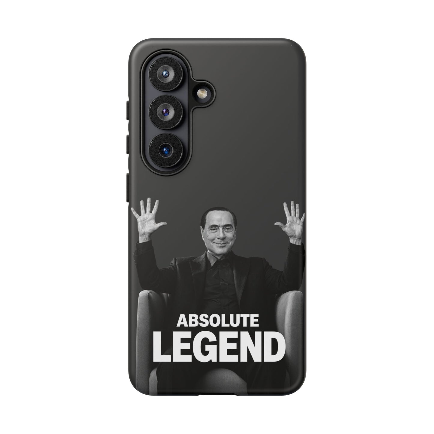 Cover "Absolute Legend" Silvio Berlusconi | iPhone e Samsung