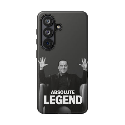Cover "Absolute Legend" Silvio Berlusconi | iPhone e Samsung