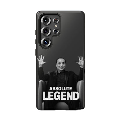 Cover "Absolute Legend" Silvio Berlusconi | iPhone e Samsung