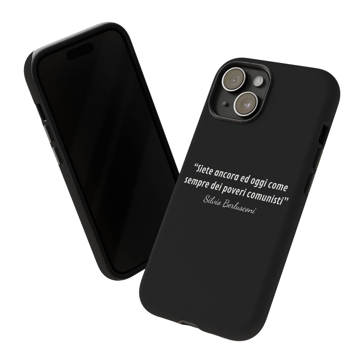 Cover iPhone Cit. Silvio Berlusconi iPhone/Samsung