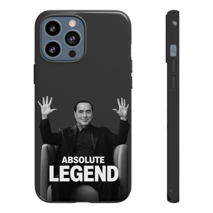 Cover "Absolute Legend" Silvio Berlusconi | iPhone e Samsung